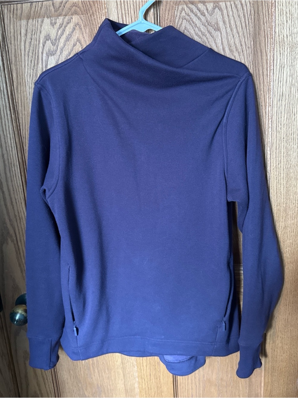 Athleta Deep Purple  Turtleneck Sweater